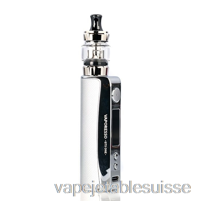 Vape Suisse Vaporesso Gtx One 40w Kit De Démarrage Argent